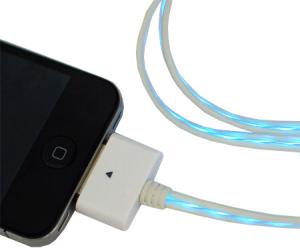 Фото кабель со световой индикацией Oristechу micro USB