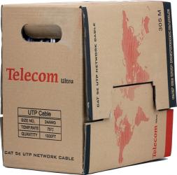 Фото кабель Telecom Ultra Base UTP cat 5E TUS42048E