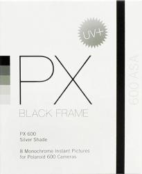 Фото кассеты моментальной фотографии Polaroid Impossible PX600 Silver Shade UV+ Black Frame
