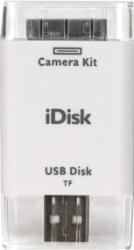 Фото переходник с картридером iDisk Camera Connection
