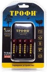 Фото набора ТРОФИ TR-120 + 4АКБ HR6 х 2300 mAh