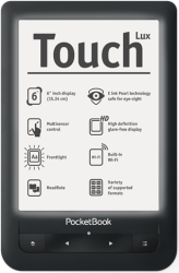 Фото электронной книги PocketBook Touch Lux