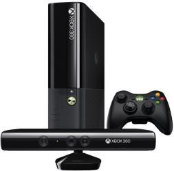 Фото игровой консоли Microsoft XBox 360 E 250GB + KINECT + Kinect Adventures + Gears Of War Judgment + Метро 2033: Луч Надежды