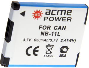 Фото аккумуляторной батареи AcmePower NB-11L
