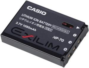 Фото аккумуляторной батареи Casio NP-70