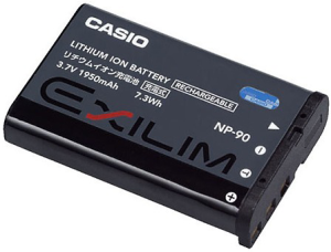 Фото аккумуляторной батареи Casio NP-90