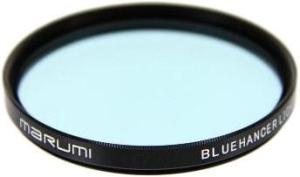 Фото цветного фильтра Marumi BlueHancer Light 77mm