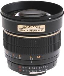 Фото объектива Samyang 85mm F/1.4 AS IF Chip Canon EF