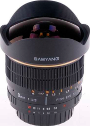 Фото объектива Samyang 8mm f/3.5 Fisheye APS-C for Sony E-mount