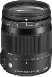 Фото объектива Sigma AF 18-200mm f/3.5-6.3 DC Macro OS HSM Nikon F
