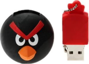 Фото флэш-диска Angry Birds Чёрная птица Бомб MD-655 4GB