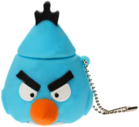 Фото флэш-диска Angry Birds Голубая птица Чак MD-660 4GB