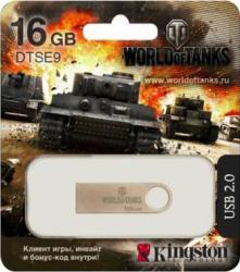 Фото флэш-диска Kingston DataTraveler SE9 World of Tanks 16GB KC-U4616-4F
