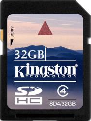 Фото флеш-карты Kingston Secure Digital Card 32GB SD4/32GB