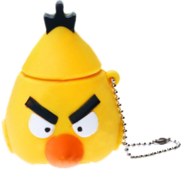 Фото флэш-диска Angry Birds Жёлтая птица Чак MD-661 4GB