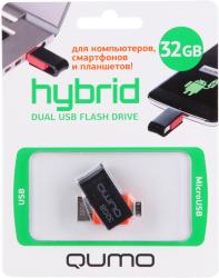 Фото флэш-диска Qumo Hybrid 32GB