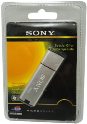 Фото флэш-диска Sony Microvault 1GB