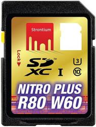 Фото флэш-диска Strontium SD CARD NITRO PLUS UHS1 64GB SRP64GSDU1