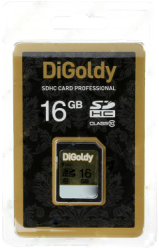 Фото флеш-карты Digoldy SD SDHC 16GB Class 10