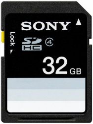Фото флеш-карты Sony SD SDHC 32GB Class 4 SF32N4R