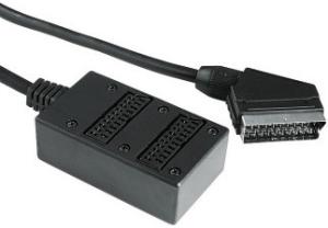 Фото адаптер 2-Port Scart Splitter HAMA H-122225 0.5 м