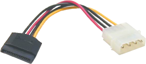 Фото Кабель Molex-SATA 3Cott SP-003