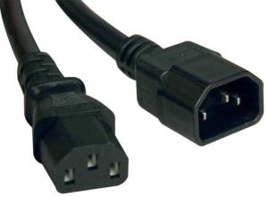 Фото Кабель питания Tripp Lite IEC-320-C13 и IEC-320-C14 P005-002 0.61м