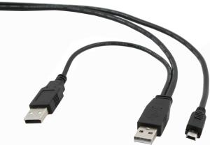 Фото Кабель USB 2.0 AM-miniBM Gembird CCP-USB22-AM5P-3 0.9 м