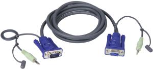 Фото Кабель VGA/Audio ATEN 2L-2402A 1.8 м