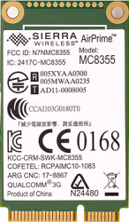 Фото Сетевая карта HP un2430 EV-DO/HSPA/WiFi Mini Card