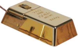 Фото лазерной компьютерной мышки DCI Gold Rush USB