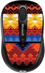 Фото оптической компьютерной мышки Microsoft Wireless Mobile Mouse 3500 Artist Edition Koivo USB