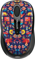 Фото оптической компьютерной мышки Microsoft Wireless Mobile Mouse 3500 Artist Edition Matt Lyon USB