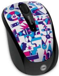 Фото оптической компьютерной мышки Microsoft Wireless Mobile Mouse 3500 Mac Calvin Ho USB