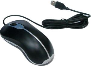 Фото оптической компьютерной мышки Dell 5 Button Black Optical Mouse USB