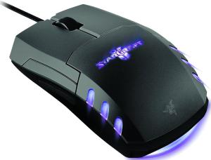 Фото лазерной компьютерной мышки Razer Spectre StarCraft II Heart of the Swarm USB