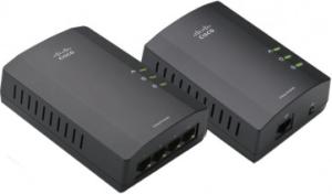 Фото адаптера Linksys Powerline PLSK400