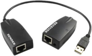 Фото переходника USB - RJ45 GreenConnect GC-UEC45M3