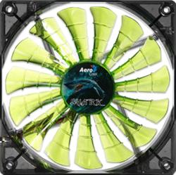 Фото вентилятора Aerocool Shark Fan Evil Green Edition 12cm