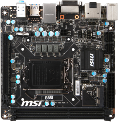 Фото MSI B85I