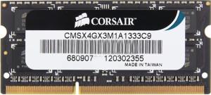 Фото Corsair CMSX4GX3M1A1333C9 DDR3 4GB SO-DIMM