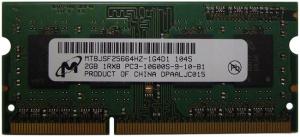 Фото Micron MT8JSF25664HZ-1G4D1 DDR3 2GB SO-DIMM