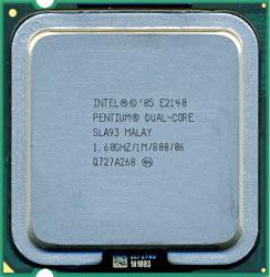 Фото Intel Pentium E2140 Conroe (1600MHz, LGA775, L2 1024Kb) OEM