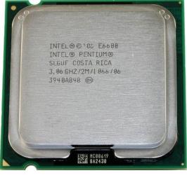Фото Intel Pentium Processor E6600 (3066MHz LGA775 1066MHz) OEM