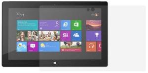 Фото матовой защитной пленки для Microsoft Surface RT МВМ Premium