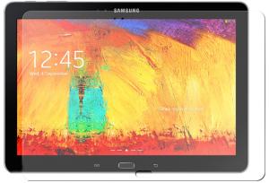Фото защитной пленки для Samsung Galaxy Note 10.1 SM-P601 Media Gadget Premium прозрачная