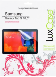 Фото защитной пленки для Samsung GALAXY Tab S 10.5 LuxCase суперпрозрачная