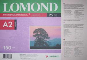 Фото бумаги Lomond 0102140 для струйного принтера