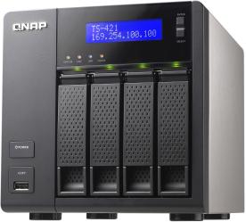 Фото NAS QNAP TS-421