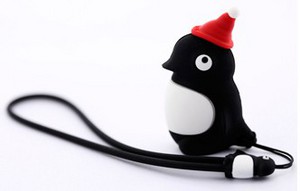 Фото флэш-диска Bone Penguin Santa DR08031 4GB